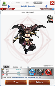 Half-Elf Assasin Master