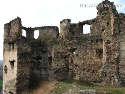 Velky Kamenec Castle ruins