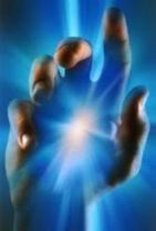 BlueGlowingHand