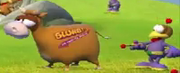 Kuh mit Slurb Logo