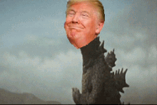 DonaldZilla Destroys Mexico Town