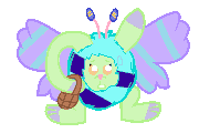 Female easter bunny