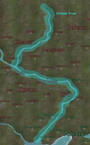 Dneipr Map