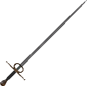 Thrusting Sword (With Fire & Sword) itm prosta shpaga c