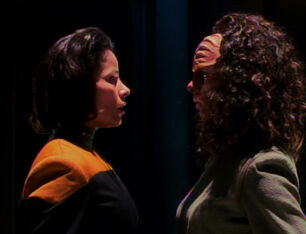 Belanna human-klingon, faces