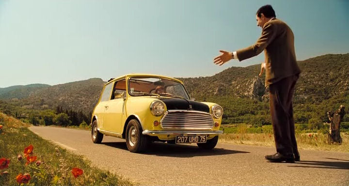Image Mini Cooper En Las Vacaciones De Mr Bean 2007