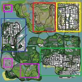 Sanandreas map