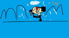 Carlos dances badly