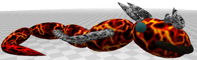 Lava snake