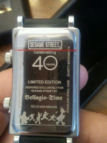 File:Bellagio time 2009 sesame 40th anniv watch 2.jpg