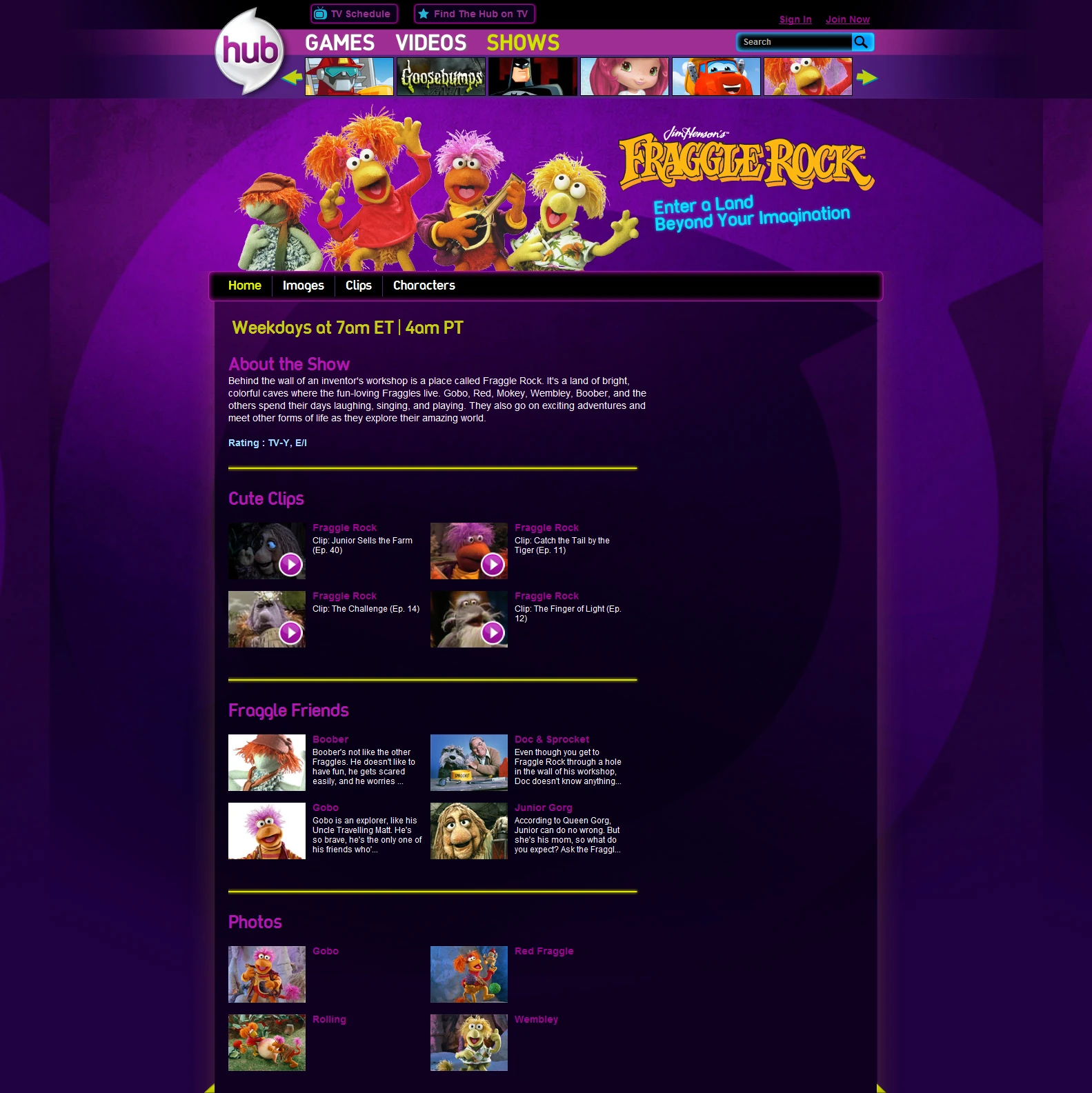 Hub Network Muppet Wiki FANDOM powered by Wikia