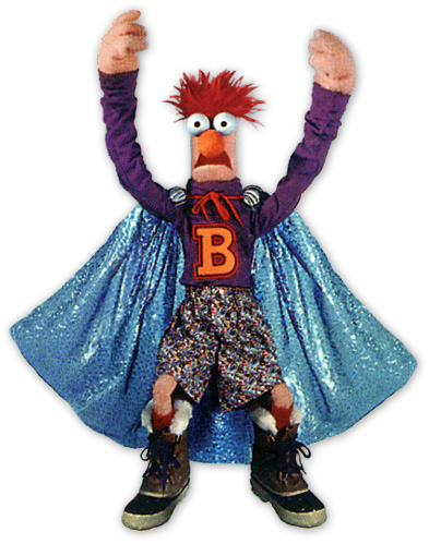 beaker muppet doll