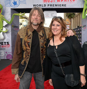 Debbie McClellan and Steve Whitmire at MMW premiere