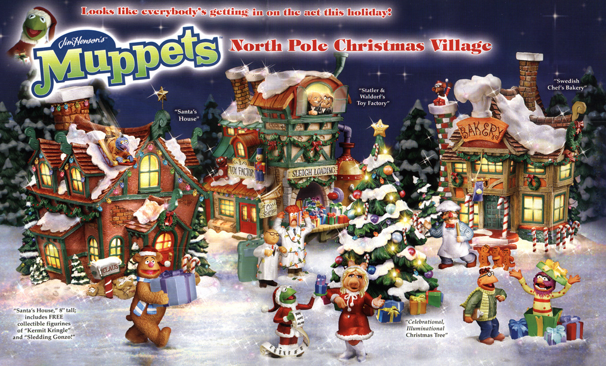 north pole christmas village muppet wiki fandom 1978 christmas ornaments
