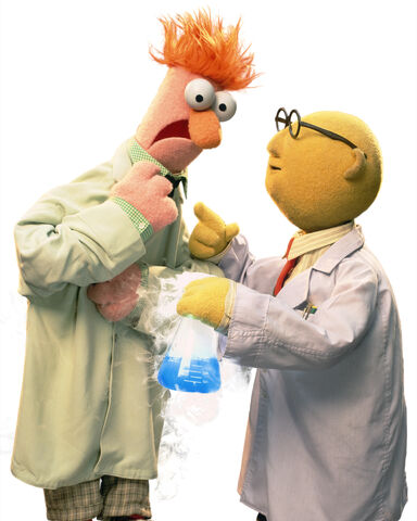 File:Beaker&BunsenWithBeaker.jpg