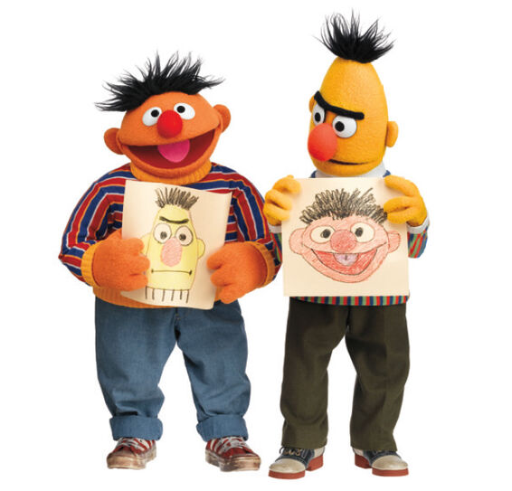 File:Ernie Bert drawing promo.jpg