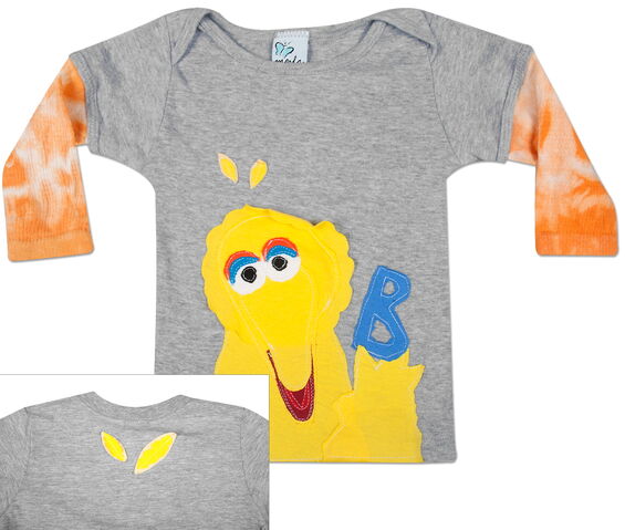 File:Morfs big bird infant sock tee.jpg