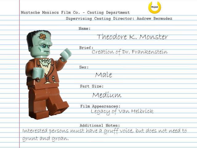 File:Audition Sheet - Theodore K. Monster.jpg