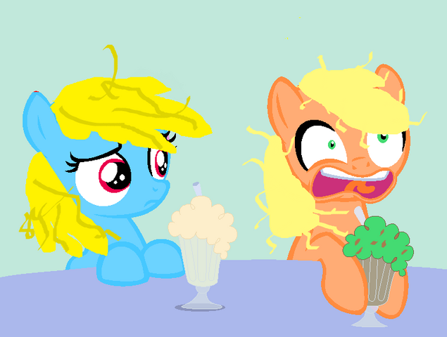 Archivo:Rainbow blue con apple beautiful (2).png