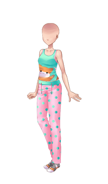 Date Outfit Episode 23 Fox Pajamas