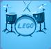Drums blue