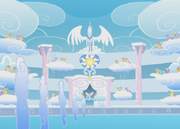 Celestia's statue