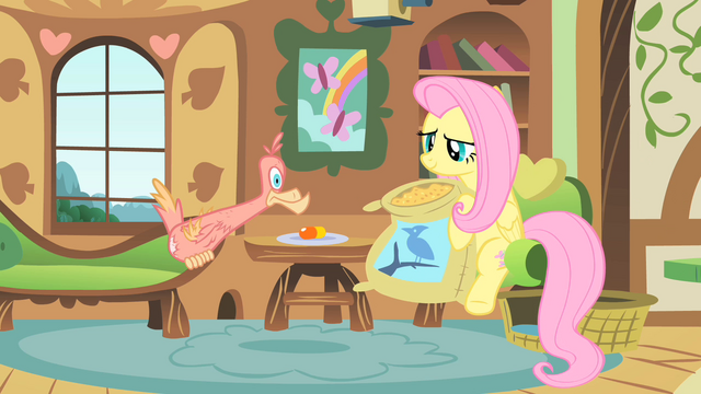 Fichier:Fluttershy promettant un lot de graines S1E22.png