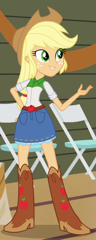 Fichier:Applejack, Equestria Girl.png