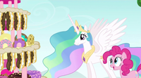 Princess Celestia enticed by cake S2E24