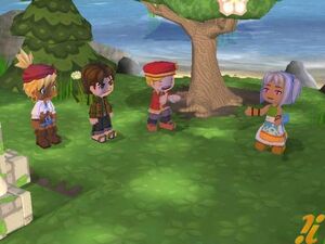 Forest of the Elves Scene