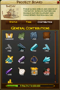 Contribution page