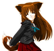 Anime cat girl