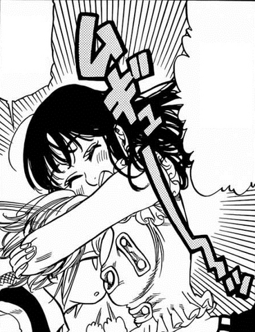 File:Shrunken Diane cheerfully hugging Meliodas.png