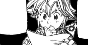 Meliodas lee sobre el Festival