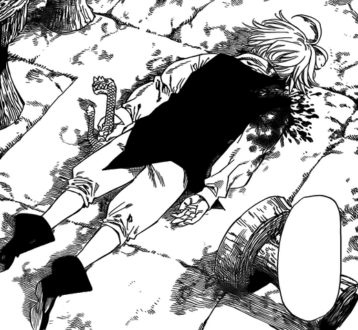File:Meliodas collapsing from his wound.png
