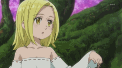 Elaine blowing Ban away.gif
