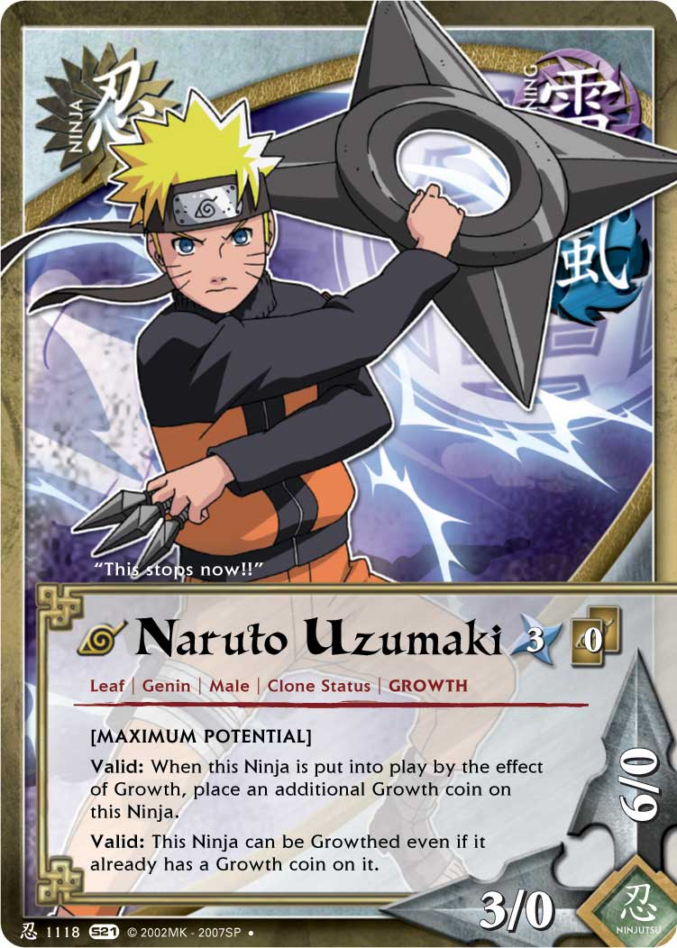 Naruto cards
