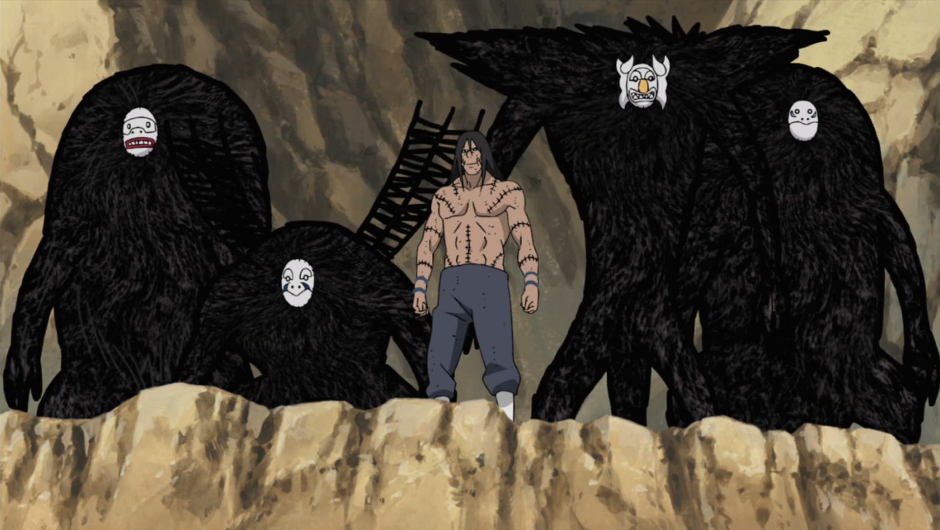 Image - Kakuzu's masks.png | Narutopedia | Fandom powered by Wikia
