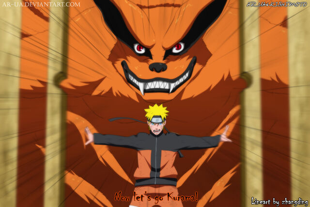 Soubor:Naruto and kurama by ar ua-d4mvkkx.jpg