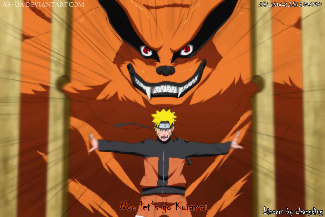 Image Naruto and kurama by ar uad4mvkkx.jpg Naruto Wiki FANDOM powered by Wikia