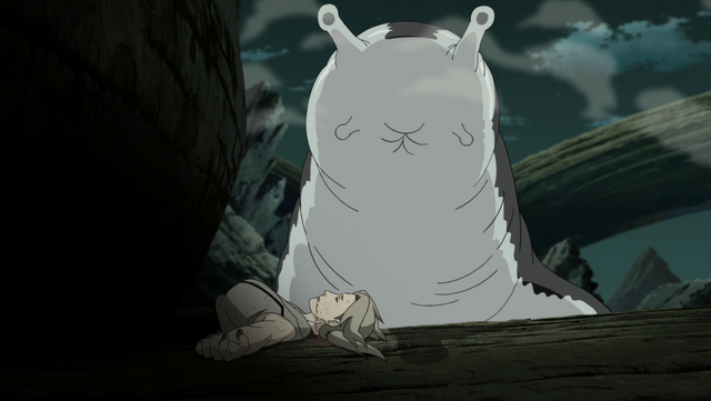 File:Tsunade summons Katsuyu.png