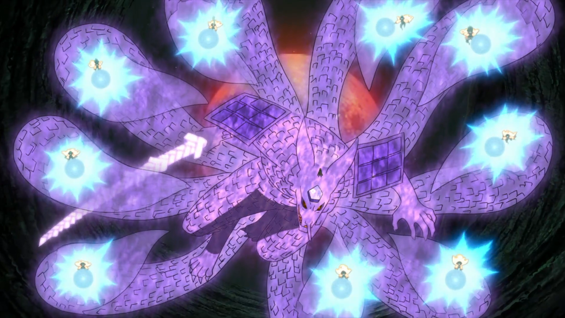 Hasil gambar untuk kyuubi and susanoo