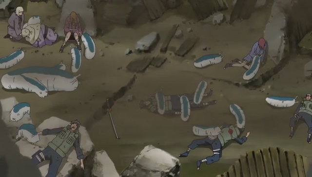 File:Katsuyu aiding villagers.png