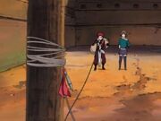 Gaara teaching Matsuri