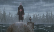 Konan confronts Tobi