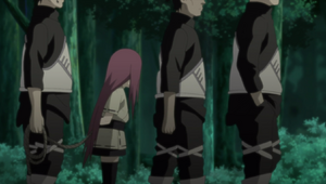 Kumo captures Kushina