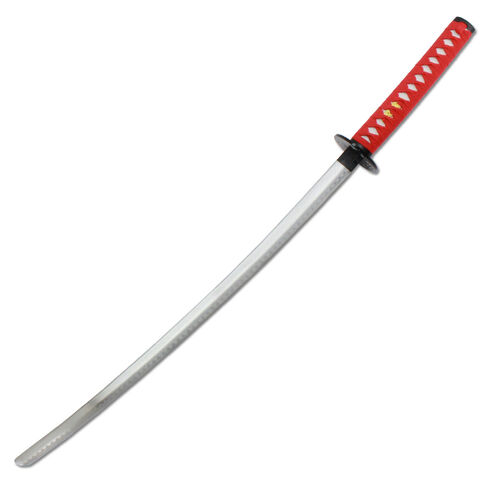 File:Red Bushido Samurai Katana With Bag 01.jpg