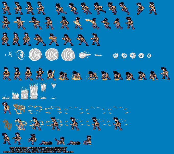 Image ZakuSNB2.png Naruto Sprite Sheet Database Fandom powered