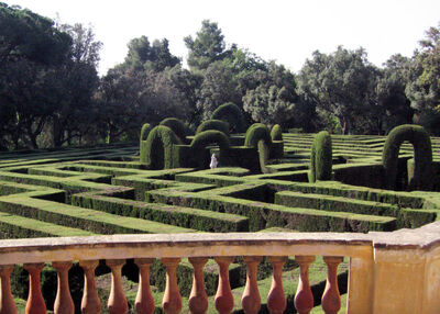 Lovia - Palati Daidalo - Maze garden
