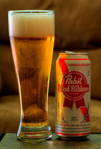 Pabst Red Ribbon Pint